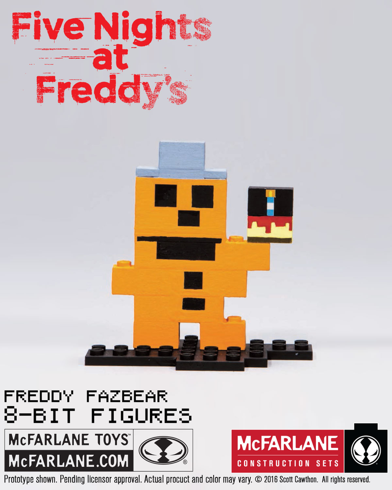 Illustration for article titled Five Nights At Freddy's Build-A-Horrible-Animatronic-Bear Sets Even Creepier In Person